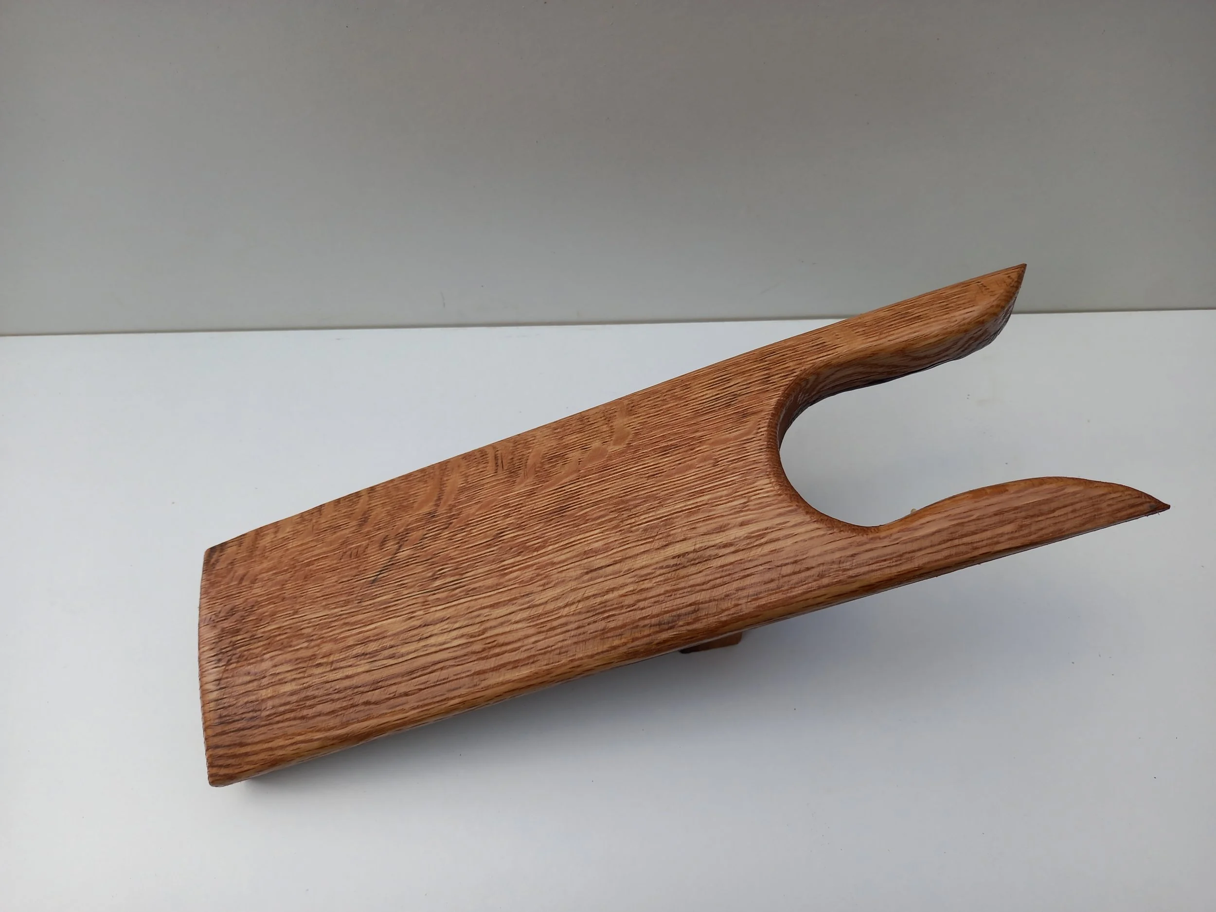 Oak Barrel Boot Jack