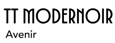 Logo avec le texte 'TT MODERNOIR' et le mot 'Avenir' en dessous