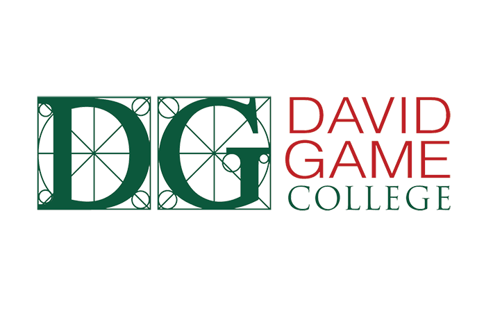 Logo for David G. College featuring the initials D G in a green design, with the words 'David G. College' in red and green text.