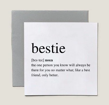 Definitions: Bestie
