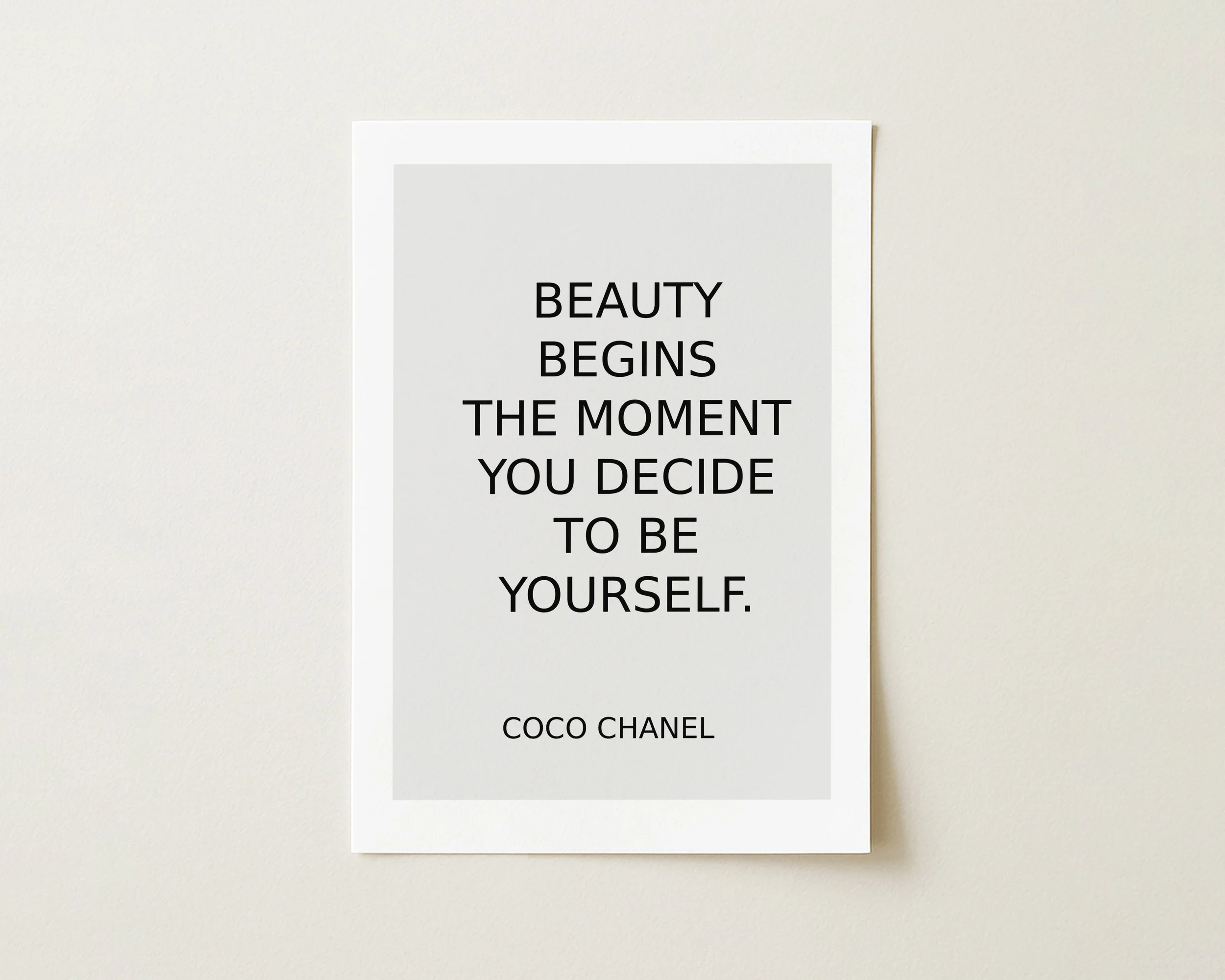Chanel: Beauty Begins