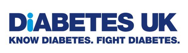 Diabetes UK logo with the slogan 'Know Diabetes. Fight Diabetes'.