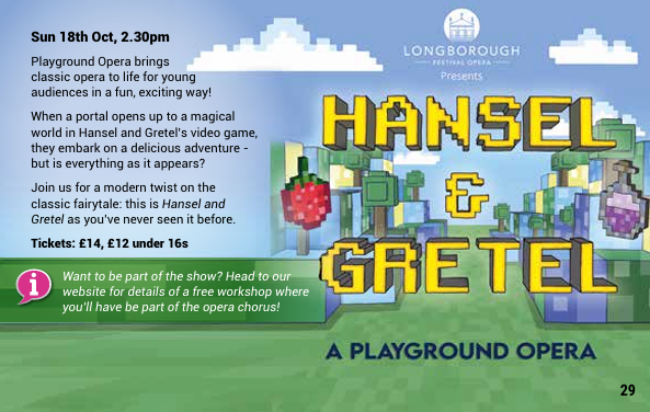 Playground Opera: Hansel and Gretel