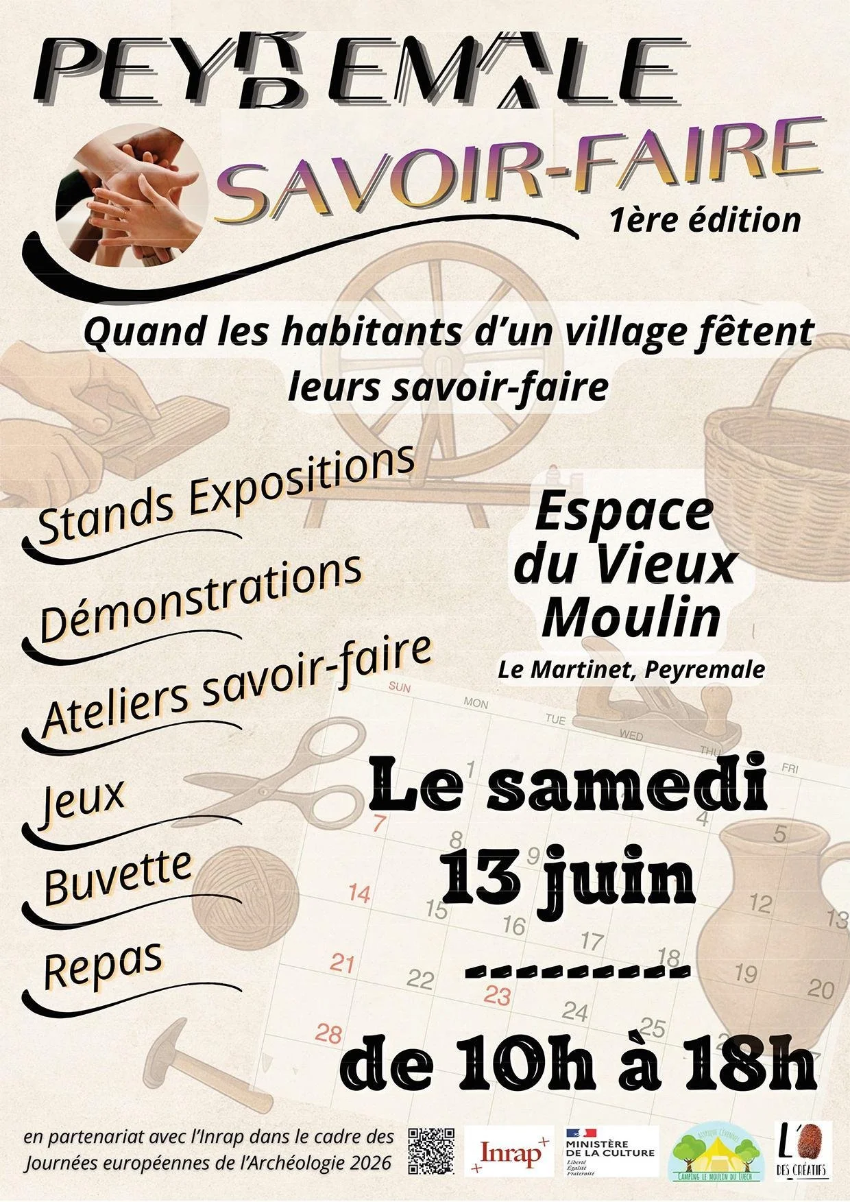 Journée des Savoir-Faire des habitants de Peyremale