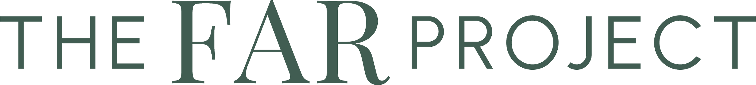 Logo for The Ear Project with stylized text.
