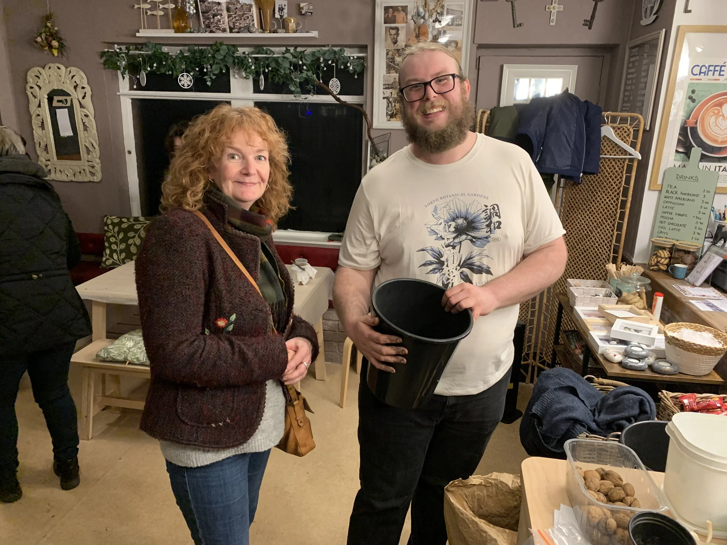 Gardening talk with reece