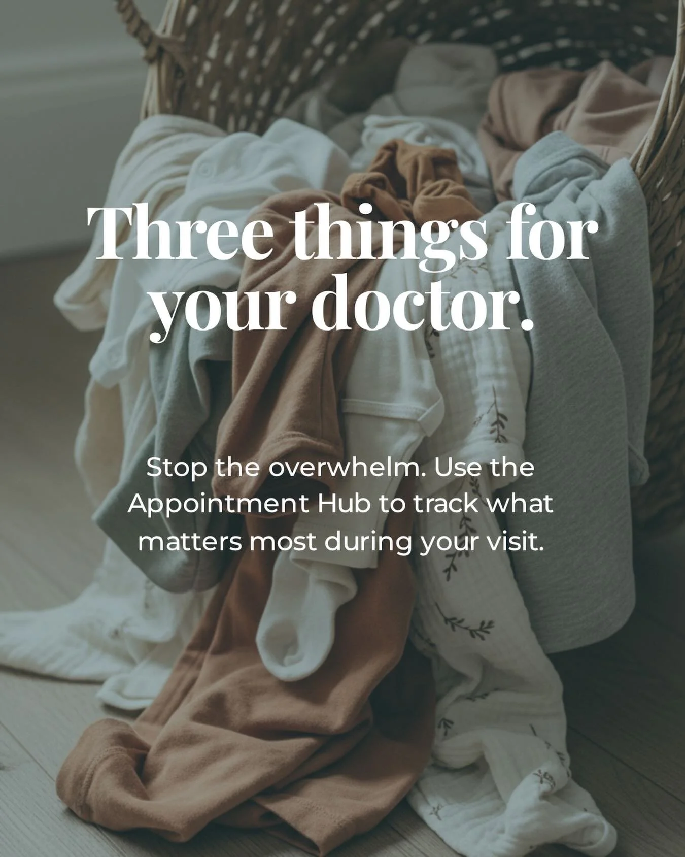 Three things for your doctor.

Clear appointments rarely happen by accident.
They happen when you walk in knowing what matters most to you.

Before your next visit, try this simple framework:
	1.	Your top 3 priorities
	2.	Changes you&rsquo;ve noticed