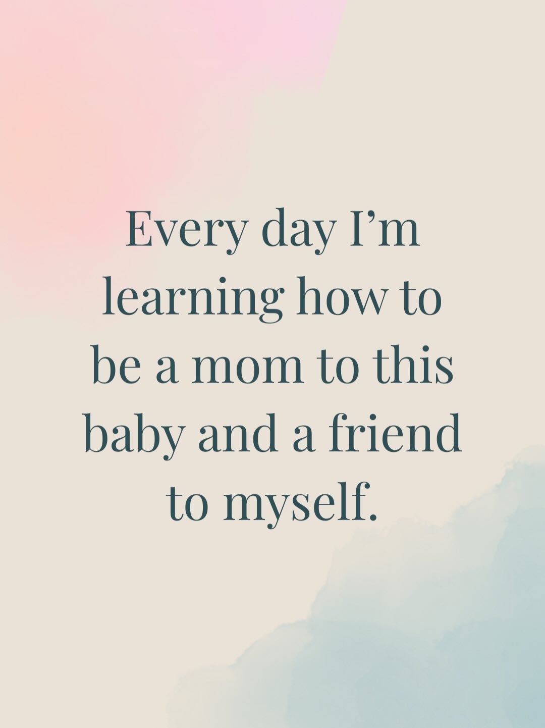 Motherhood is not a test you pass once and for all- it&rsquo;s a slow becoming. 

These four lock-screen notes are for the days when progress feels invisible, asking for help feels hard, and healing is messier than you thought it would be. Screenshot