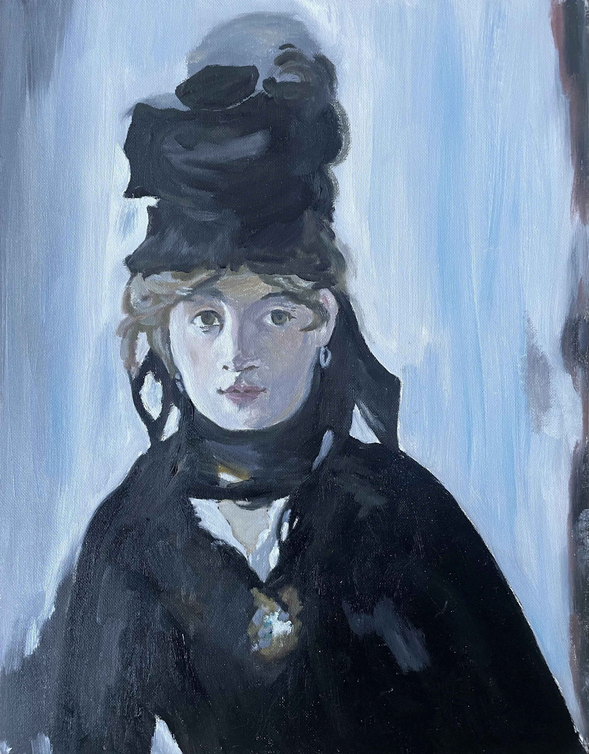 Berthe Morisot (after Manet) SOLD