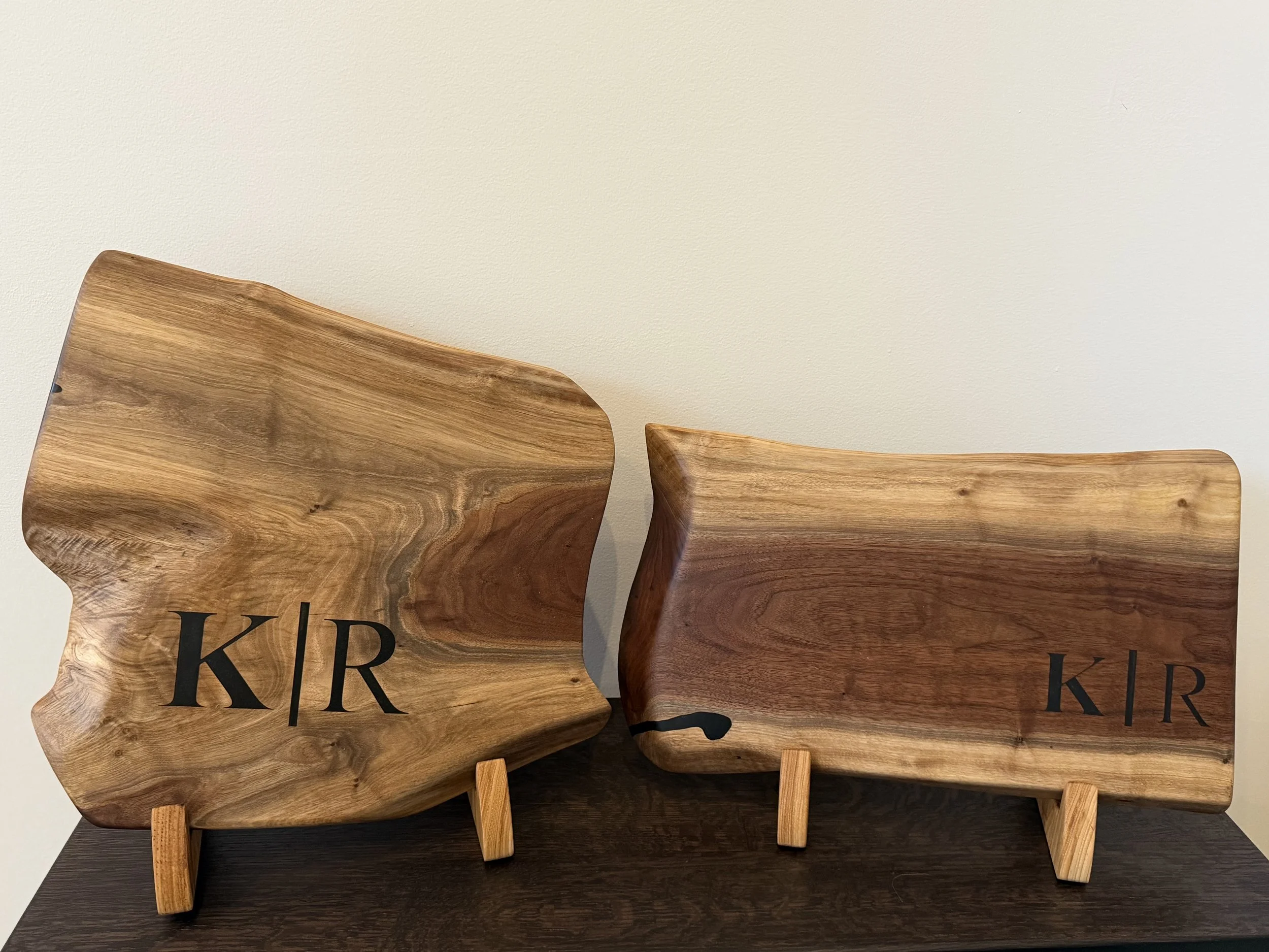 2 Piece Charcuterie With Inlay