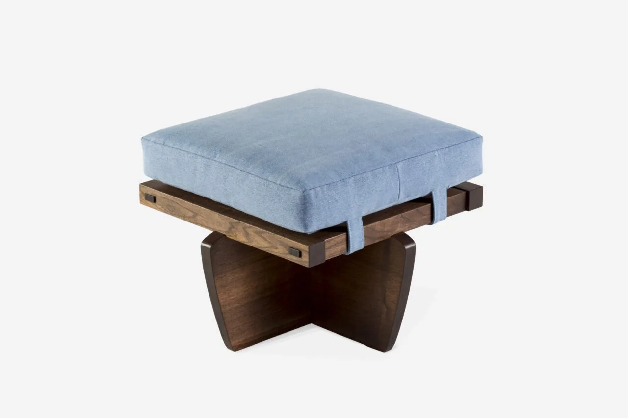 Green Rock Ottoman