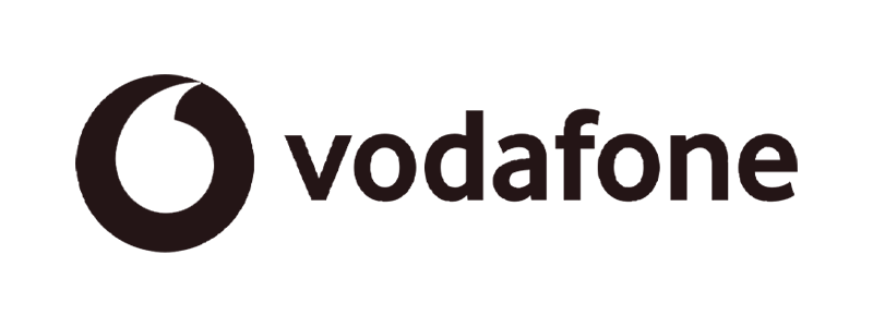 The vodafone logo