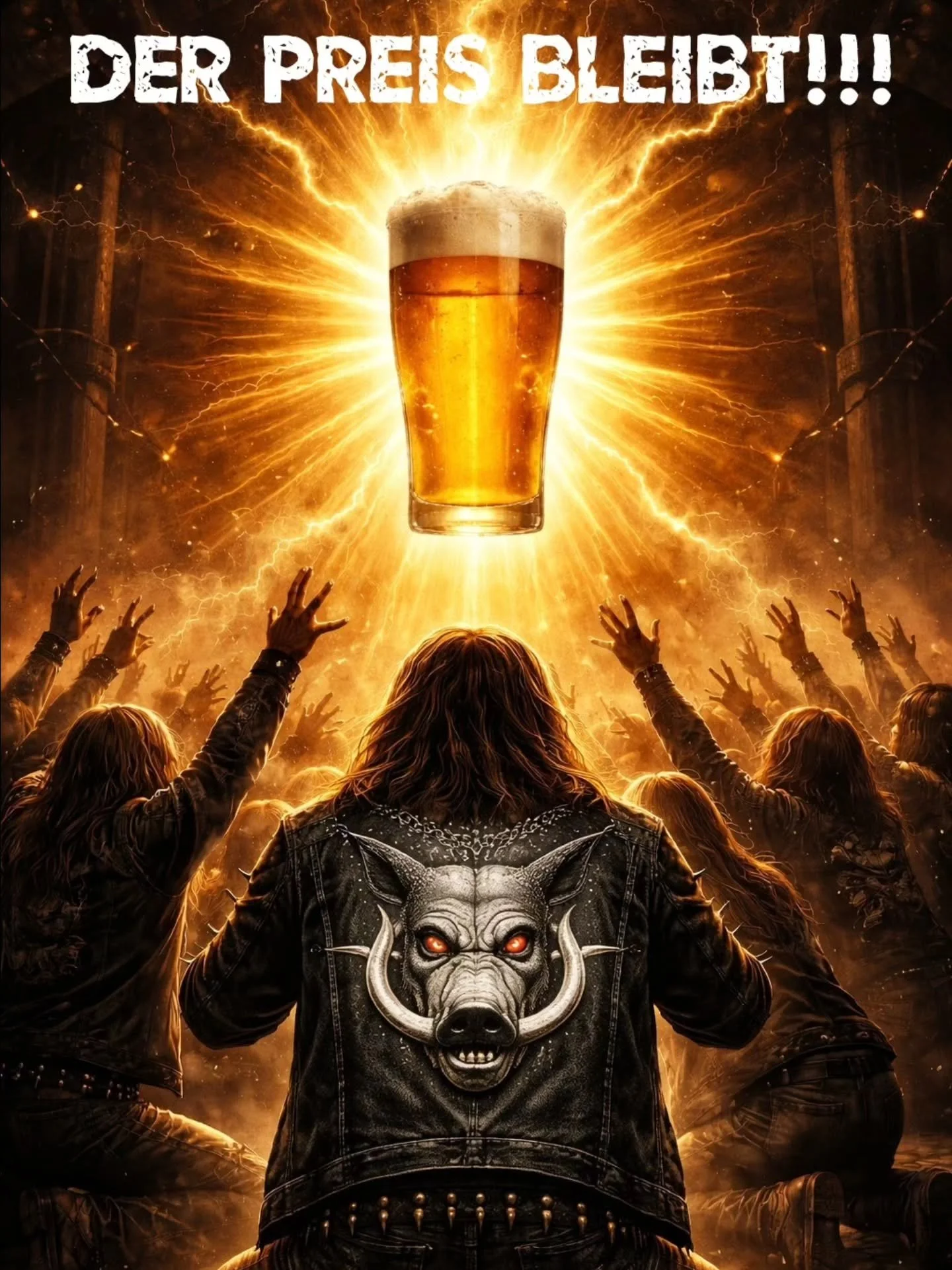 Auch im dritten Jahr in Folge, unser BIER PREIS BLEIBT STABIL!!!!
3,50 &euro; f&uuml;r 0,4 !!! Kommt vorbei und macht die F&auml;sser leer!!! 🍻

Even in the third year in a row, our BEER PRICE REMAINS UNCHANGED!!!!
&euro;3.50 for 0.4L!!! Come by and