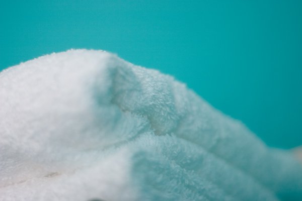 detalle de toallas en hotel rural la peregrina