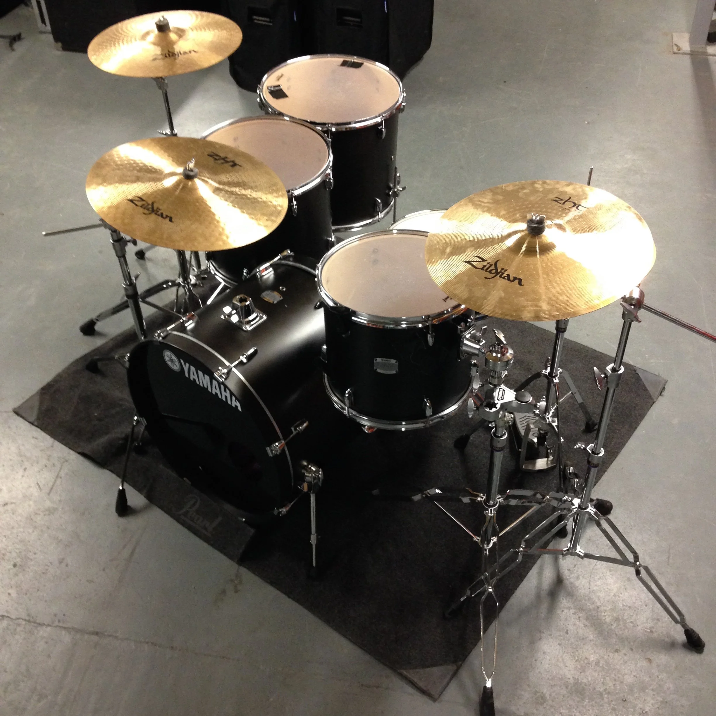 Yamaha Stage Custom 5 piece drumkit
