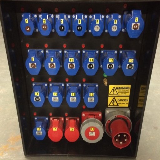 IDE Systems 3phase 125amp Distro