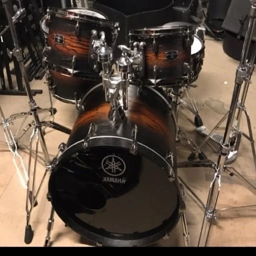 Yamaha Live Custom Hybrid Oak Uzu Earth Sunburst Rock Kit