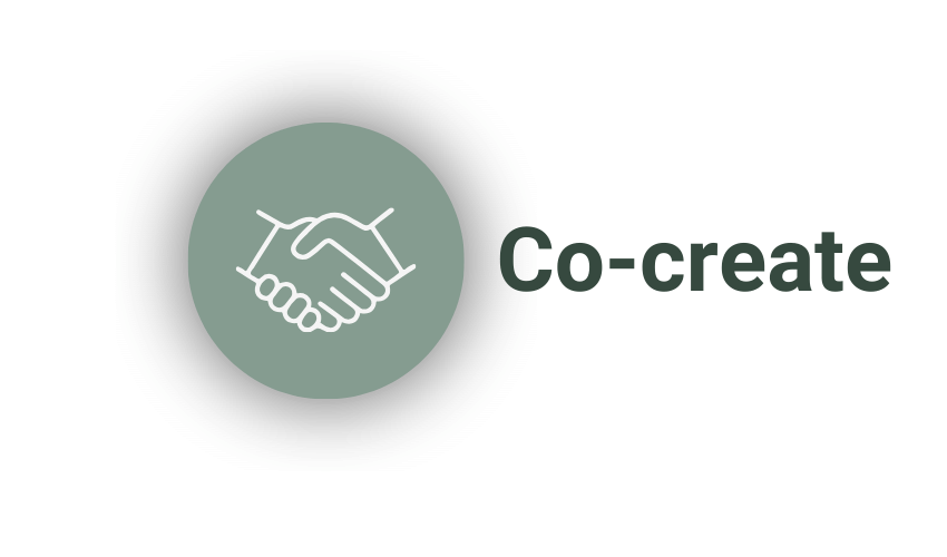 PHC Heritage ACCESS Method Co-create logo