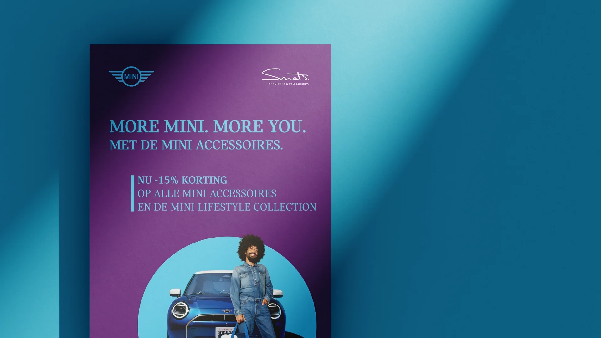 Branding en campagnevisual voor MINI accessoires met focus op merkbeleving door Brandfold®