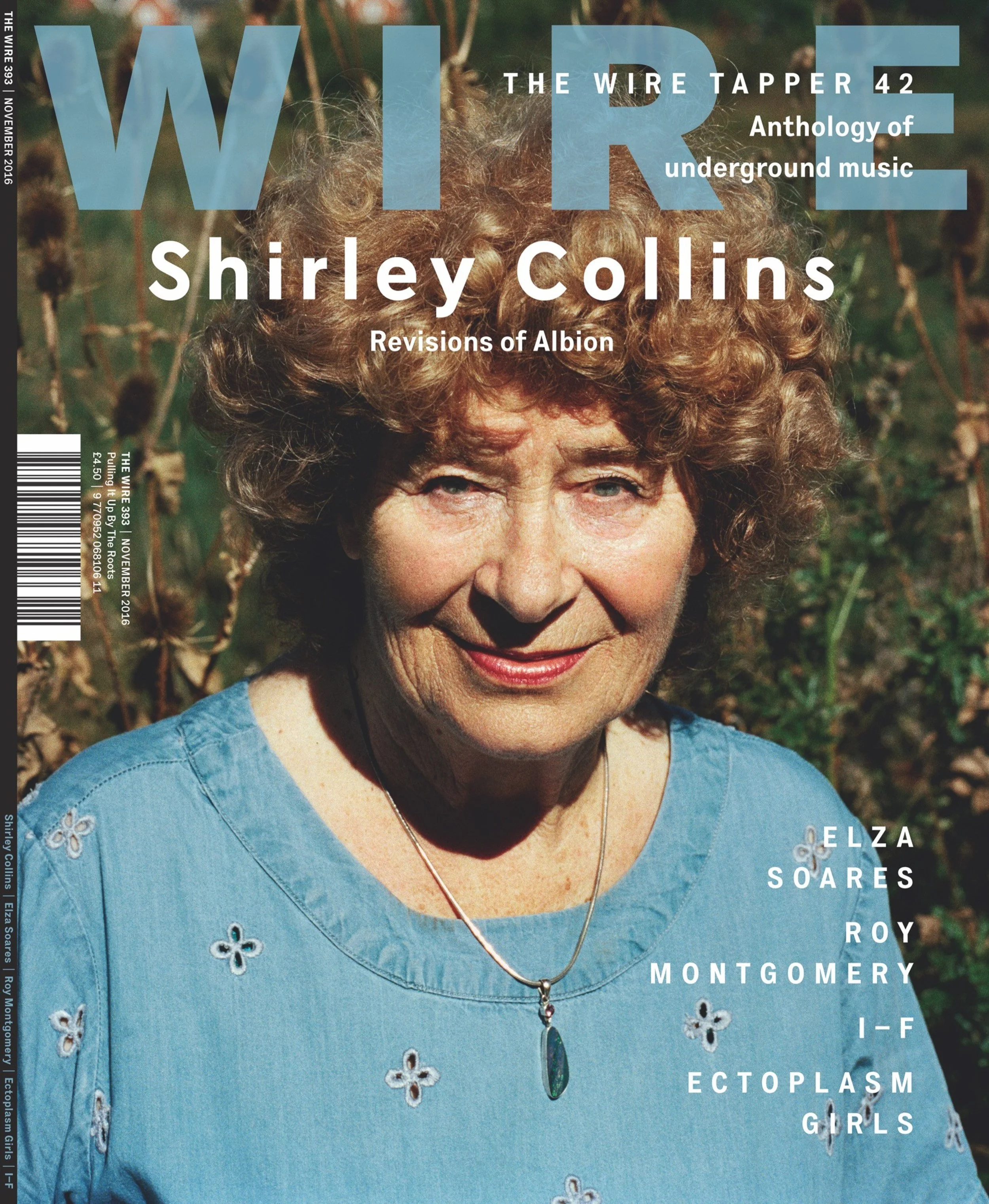 Shirley Collins cover, The Wire magazine