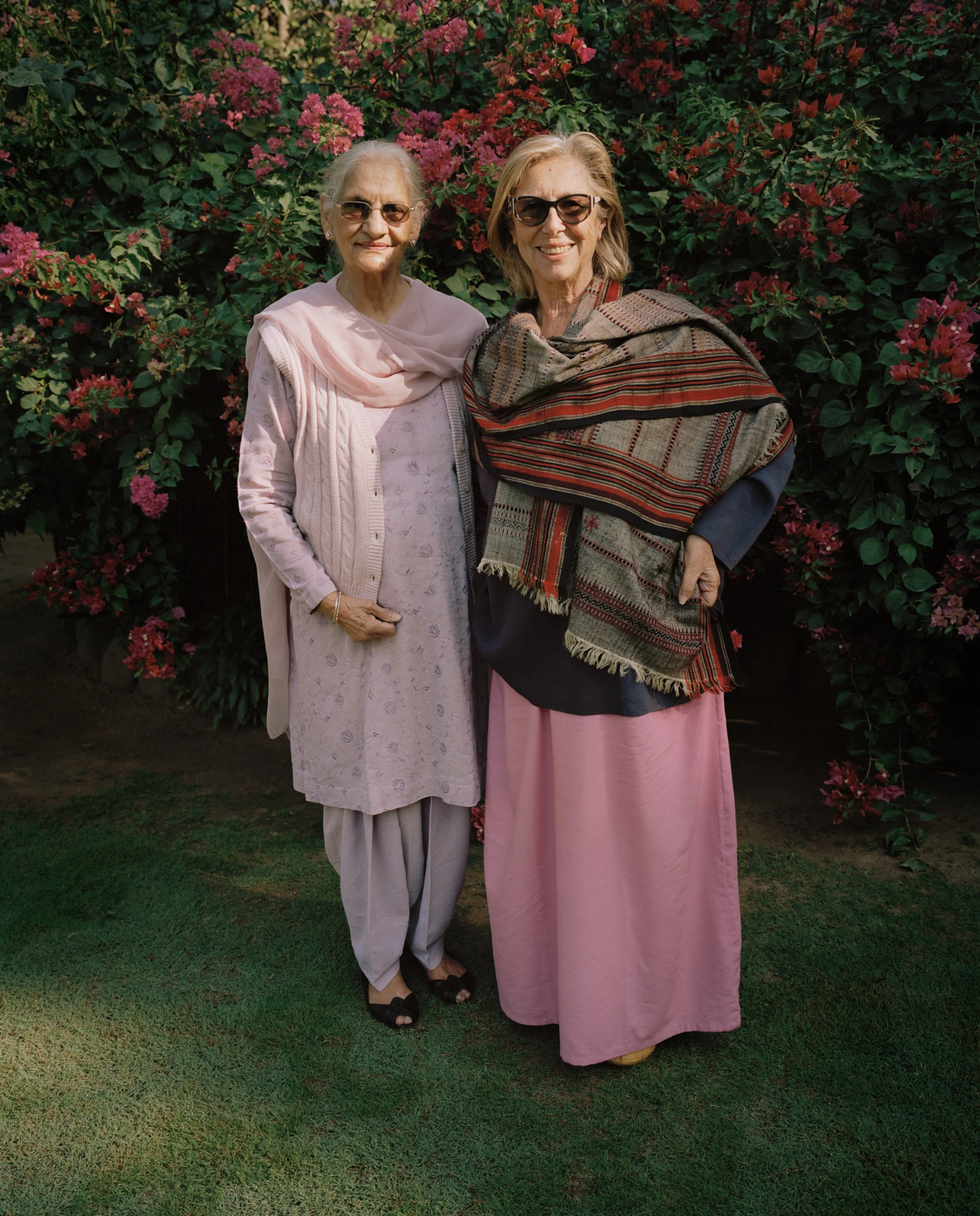 Nanniji and friend, Chandigargh