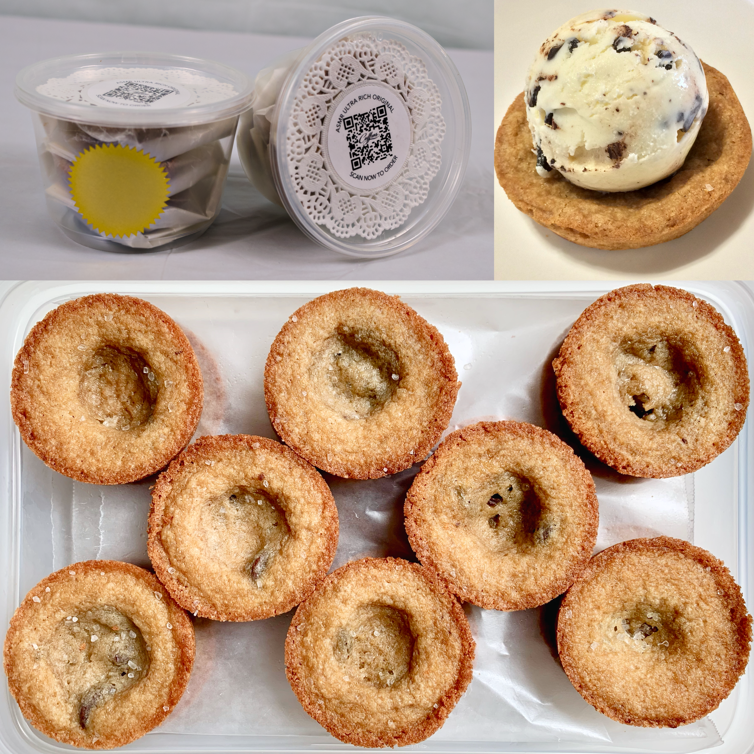 ASMR Cuffins Original Chocolate Chip Dozen