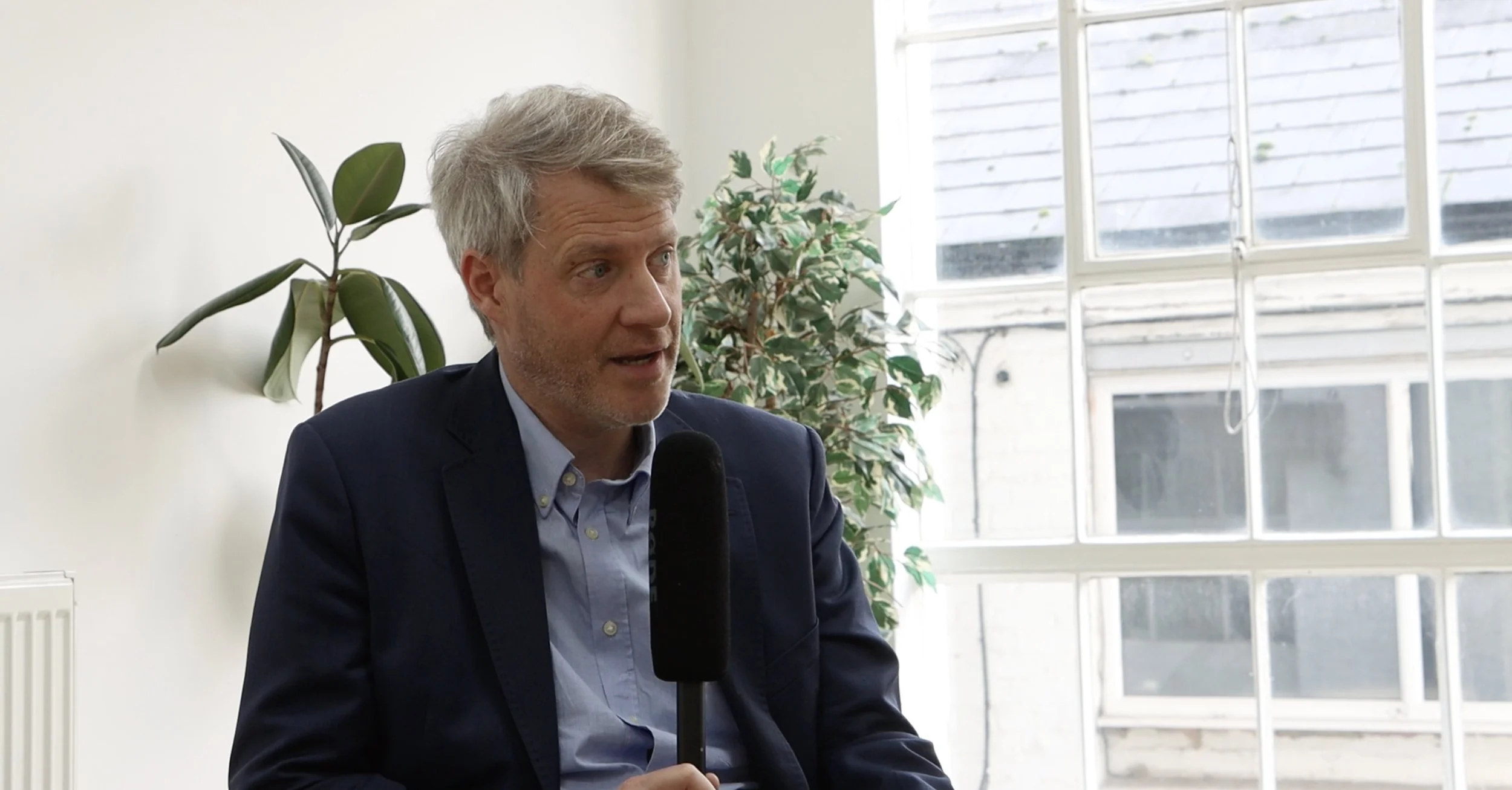 Chris Skidmore during an interview on the Wolfe Power Club Podcast