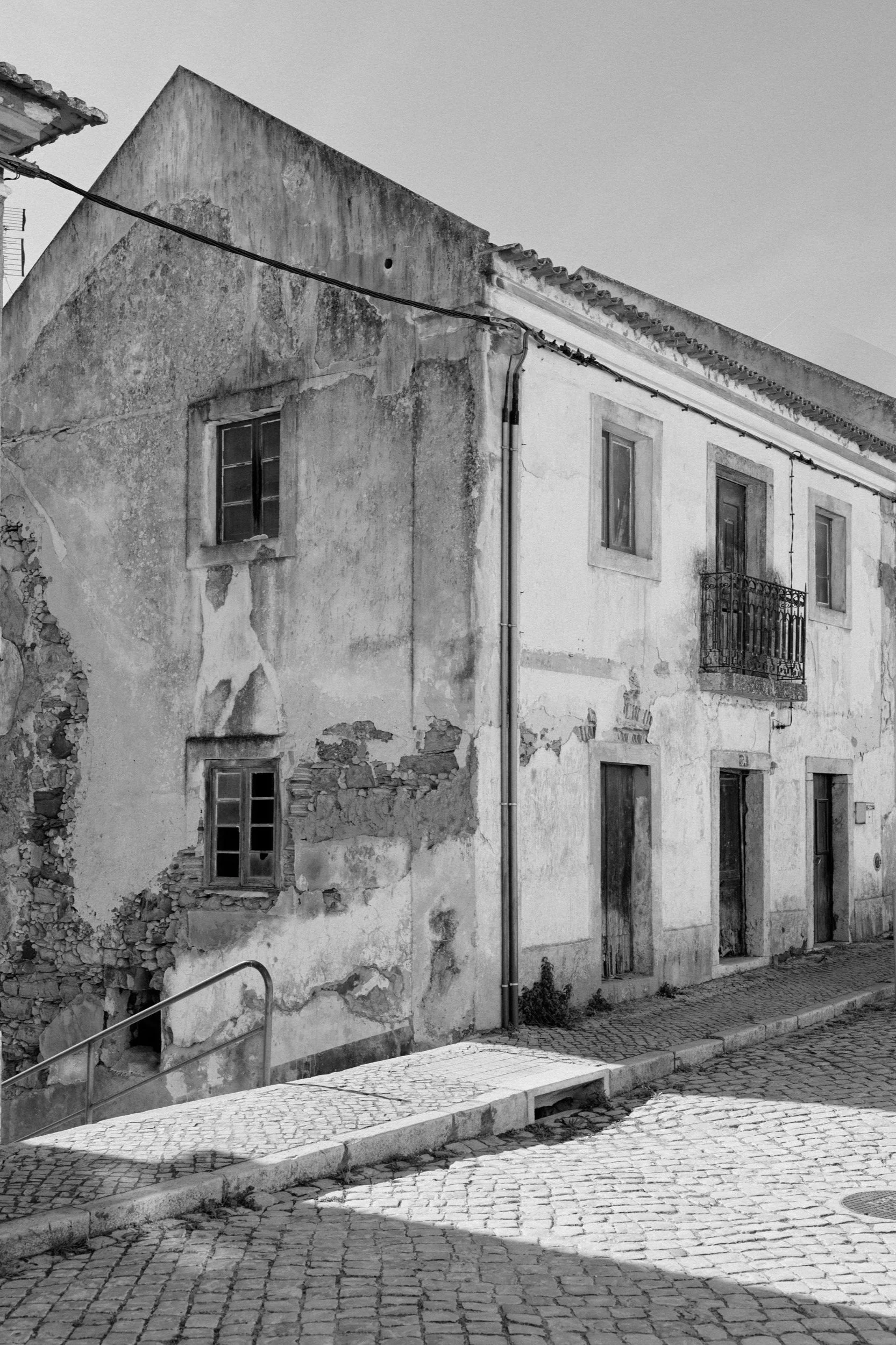 old house façade