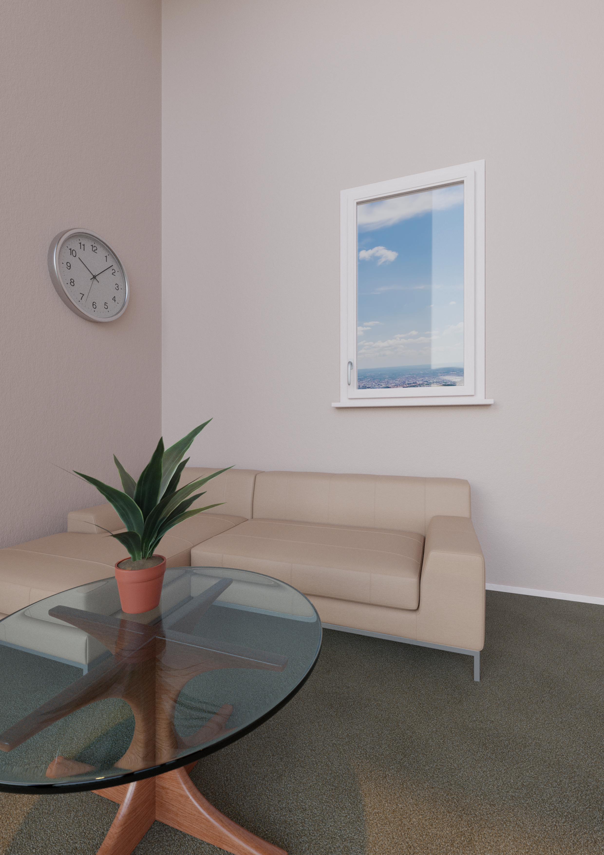 3D render interior