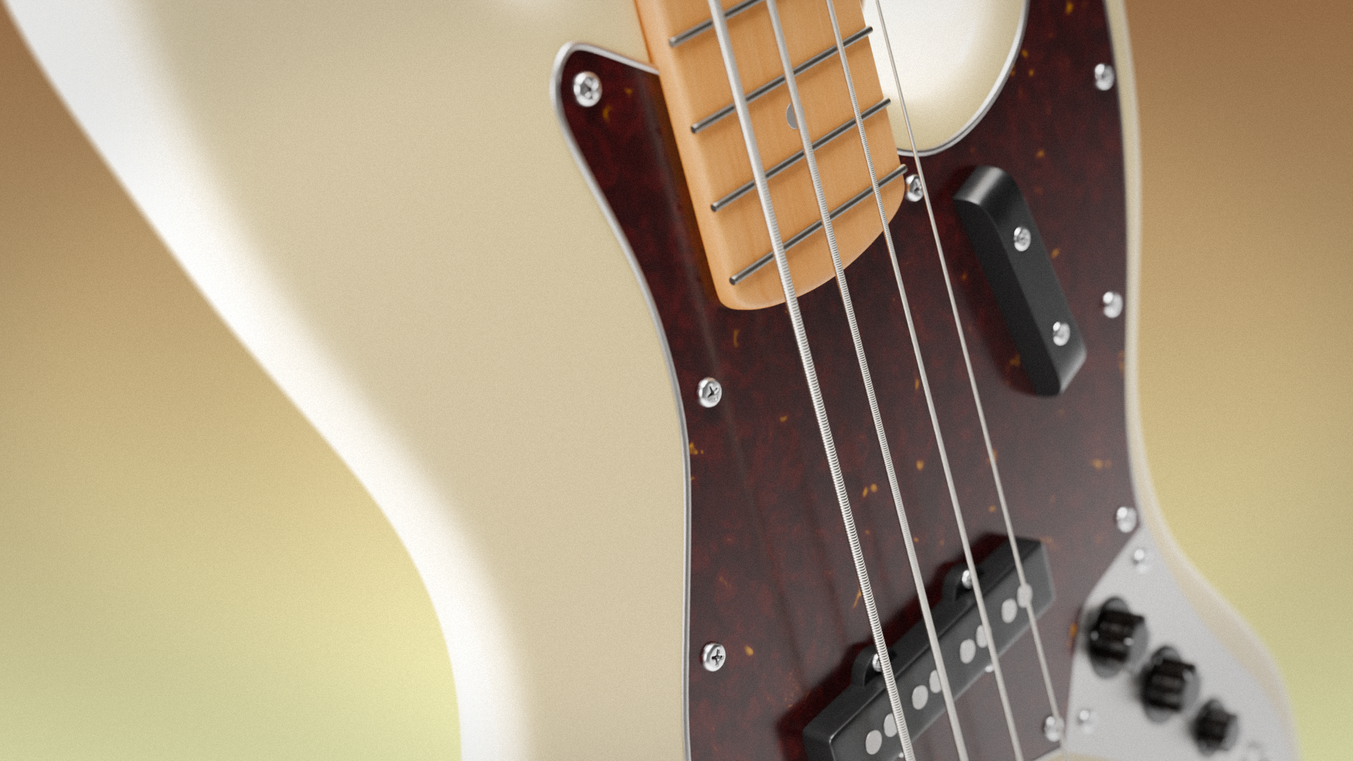 3D model bass thumbnail