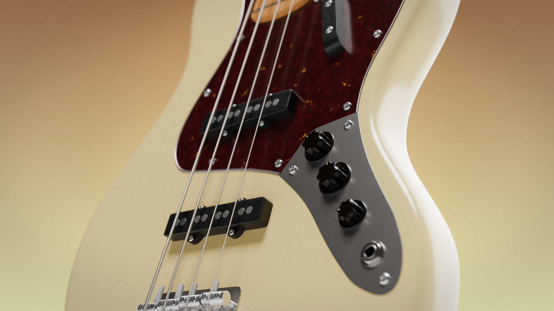 3D model bass thumbnail