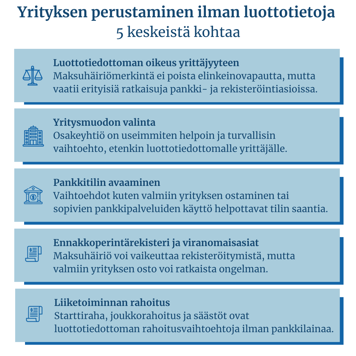 Maksuhäiriö yrityksen perustaminen – haasteet ja ratkaisut rekisteröinneissä
