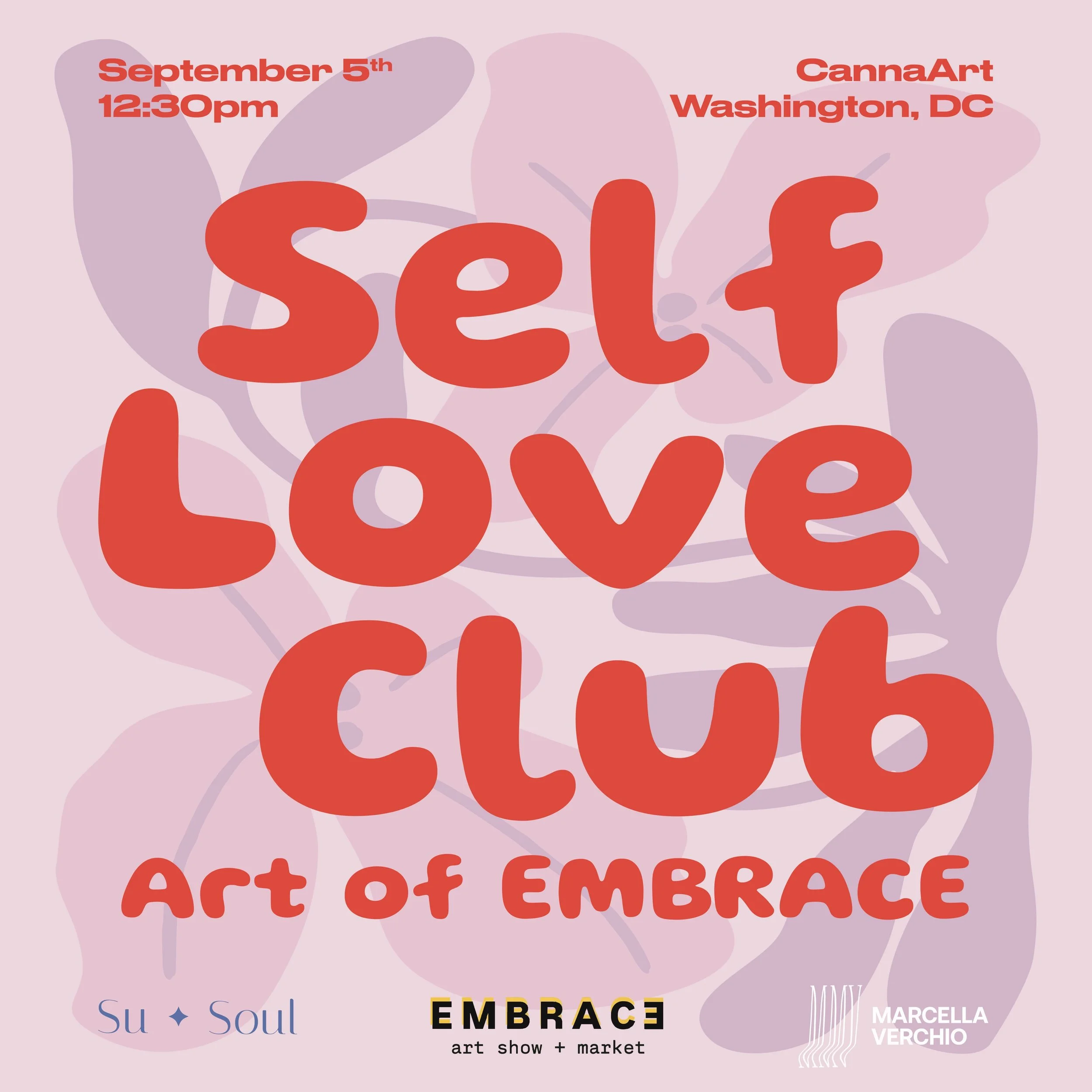 ✨ SHE&rsquo;S BACK ✨ The Self-Love Club&trade;️ experience returns this Labor Day Weekend!

Skip the rush, save the date, and start your Saturday with intention, movement, art, and community 🤍

This time we&rsquo;re taking it inside #EMBRACEdc, an a