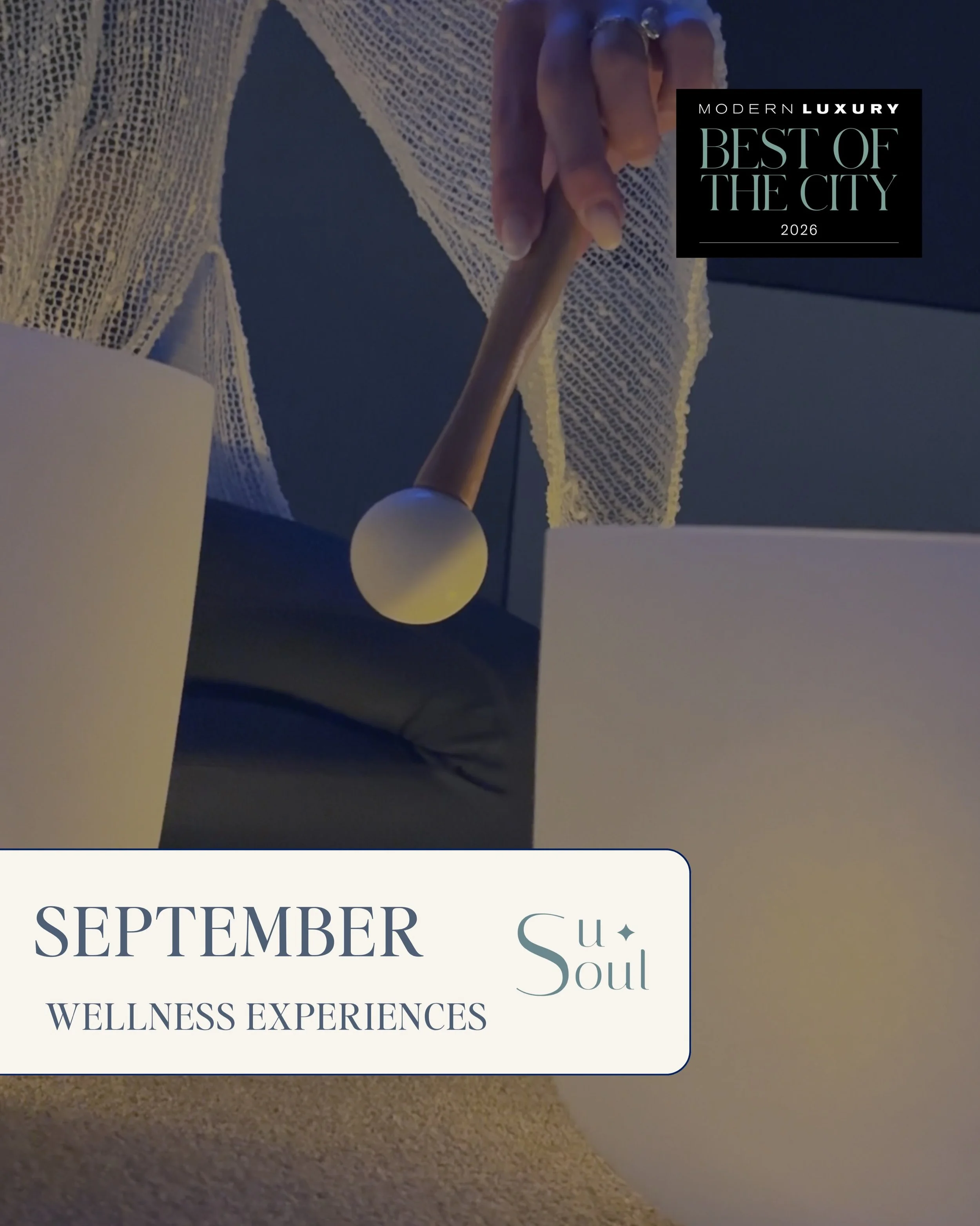 September wellness experiences are live! 

This month is all about creating, innovating and building (ah so much more FLOW to come!)

✨ Every Tuesday, 6 PM @hotelhive 
Join Su + Soul instructor @mercedes__chen for a 45- min after-work flow and compli