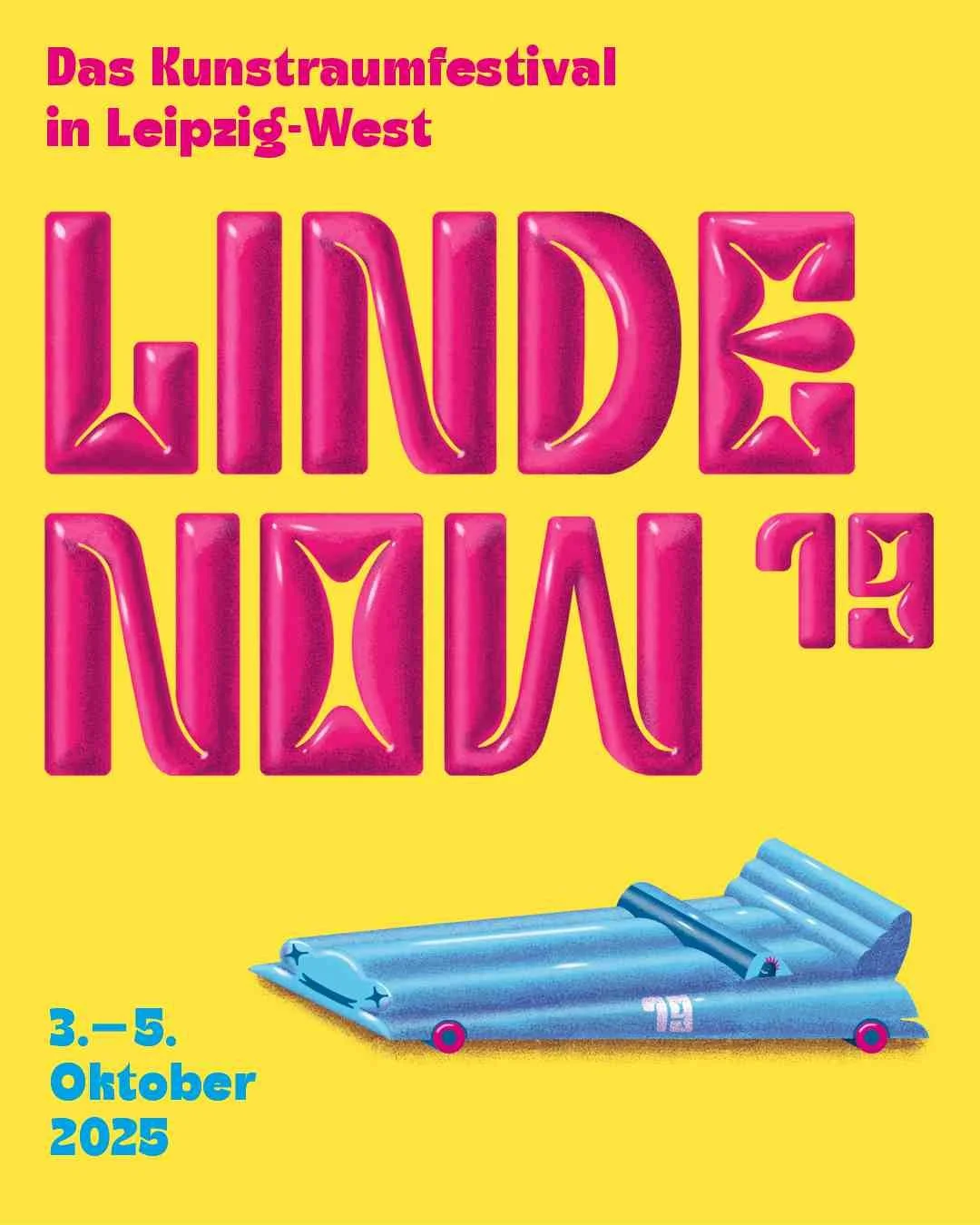 poster for an exhibition yellow with a car.jpg
