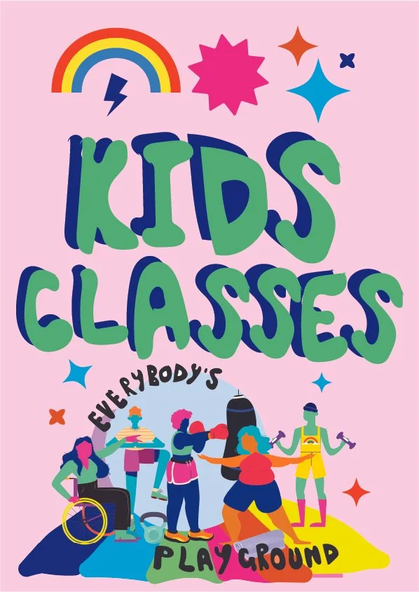 poster with green text kids classes.jpg
