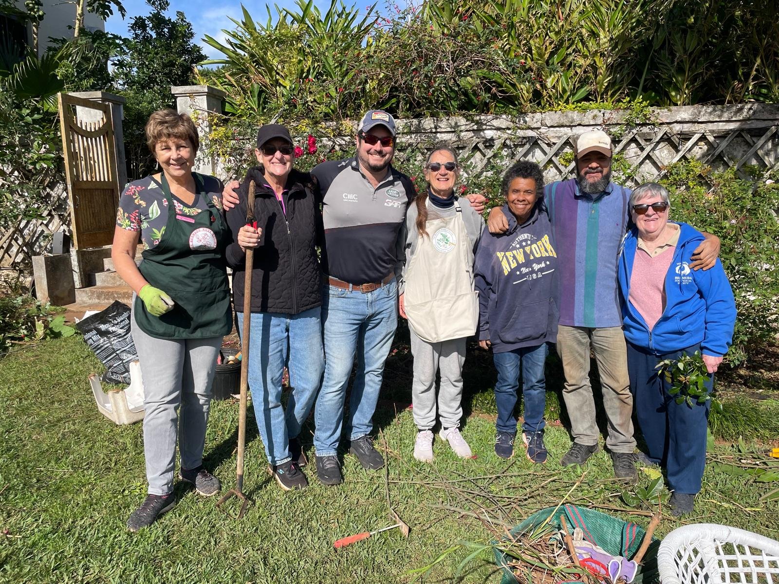 Rose Garden Clean up Day