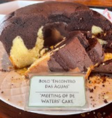 Amazonian Meeting of the Waters Cake