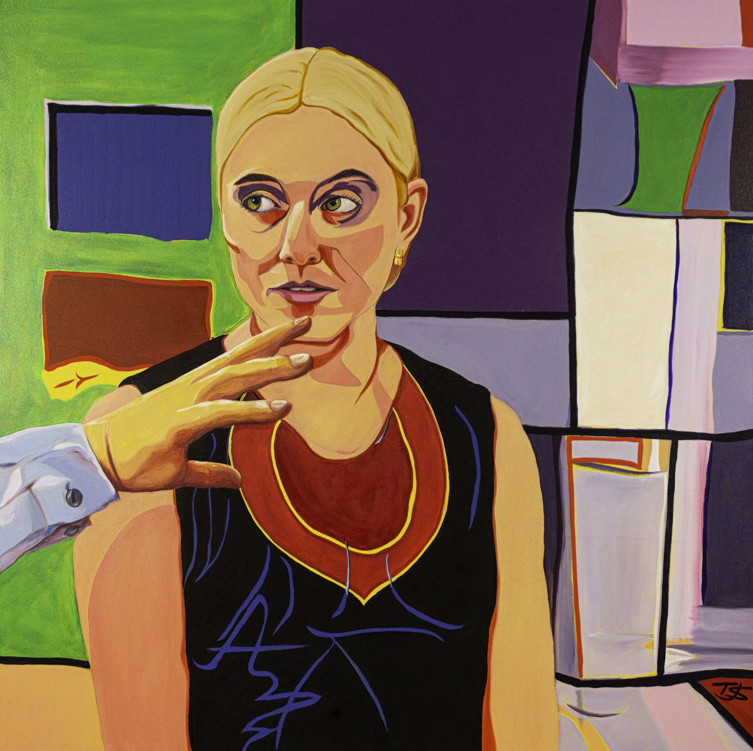 WITHIN REACH, 36" x 36", Oil on Canvas, $5000, 2026