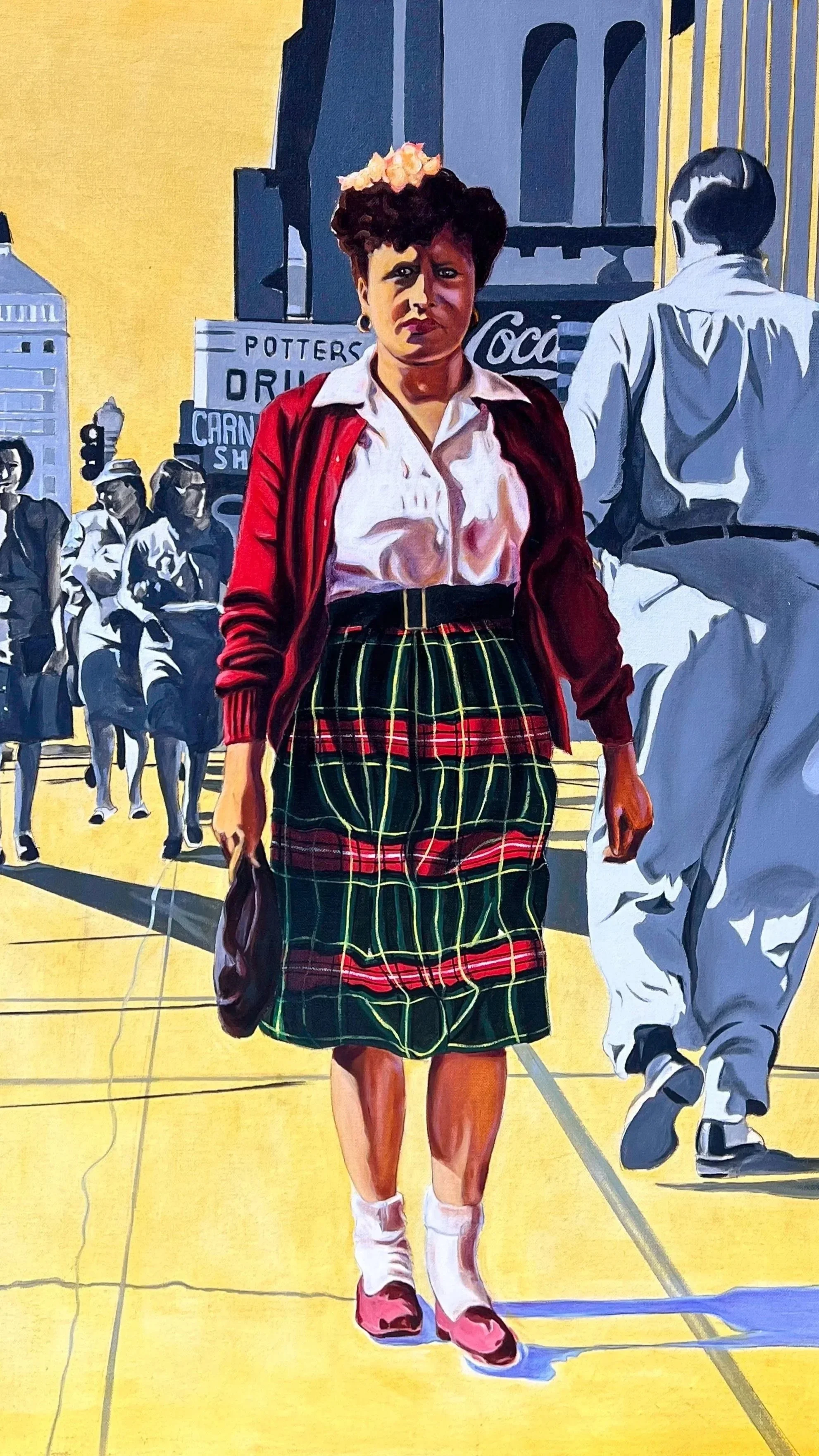 CROSSING, 36" x 24", Oil, 2026