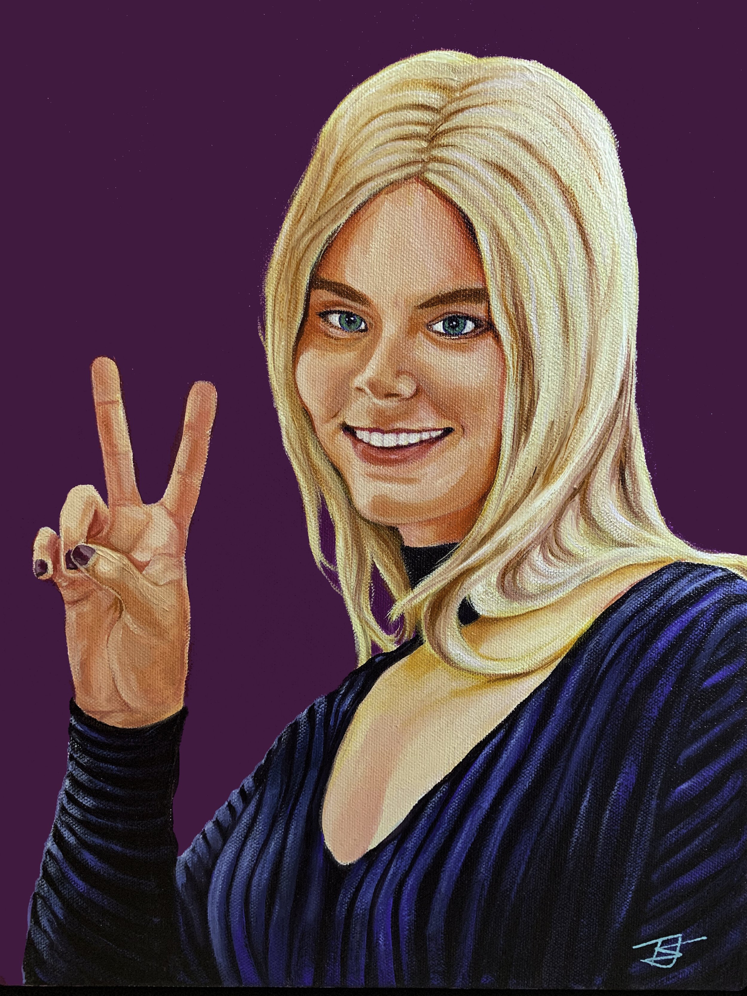 MELLIE, 12" x 16", Oil on Canvas, 2023 - UNAVAILABLE