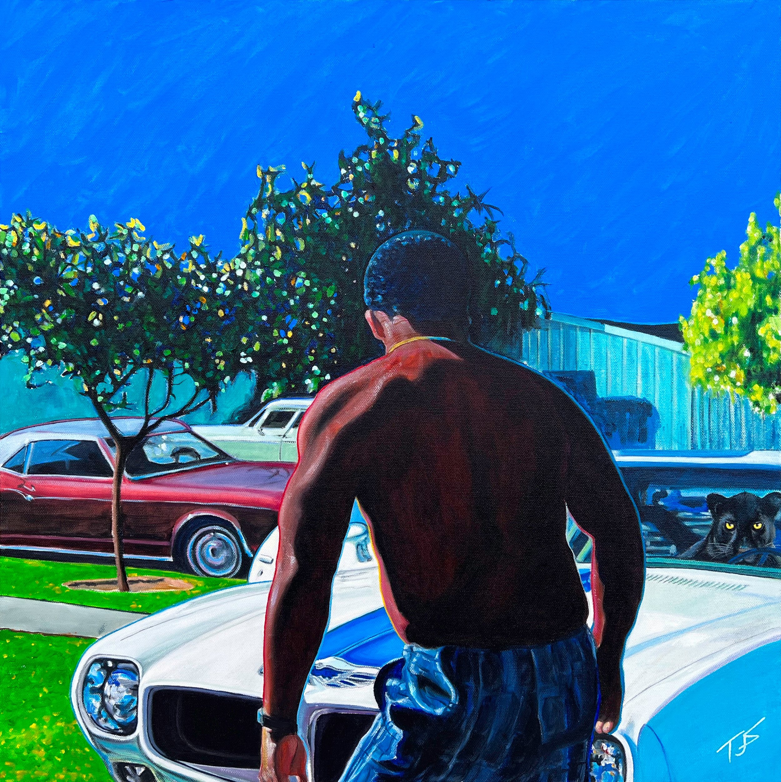 SMITTY, 24" x 24", Oil on Canvas, 2024