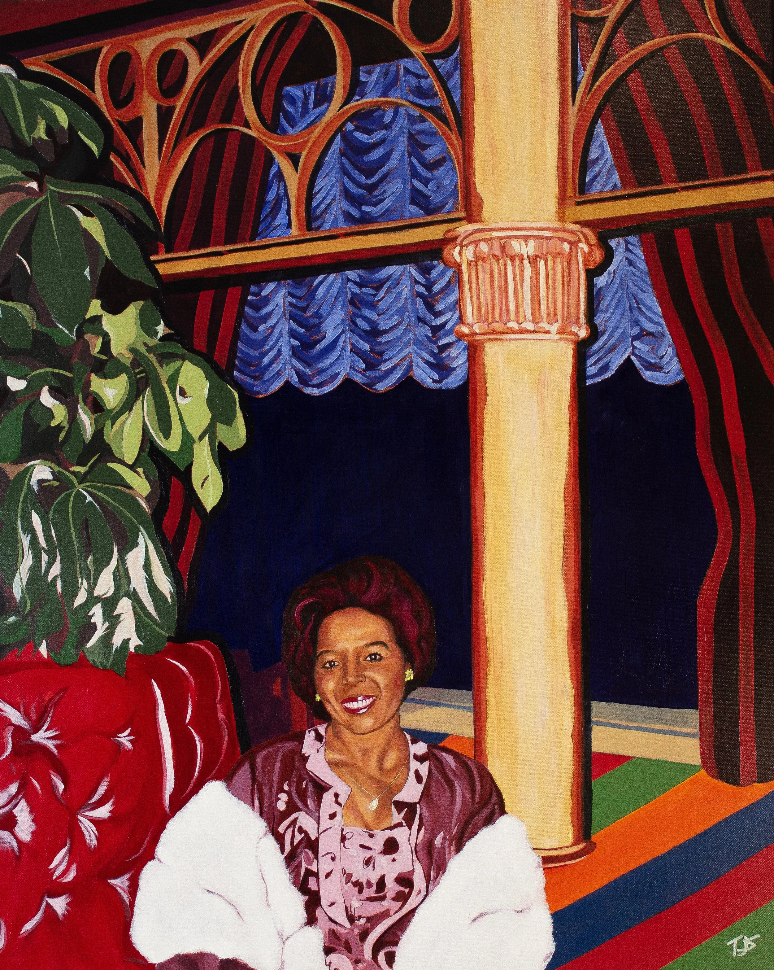 COMPOSURE (MRS. JAY), 24" x 30", Oil on Canvas, 2026