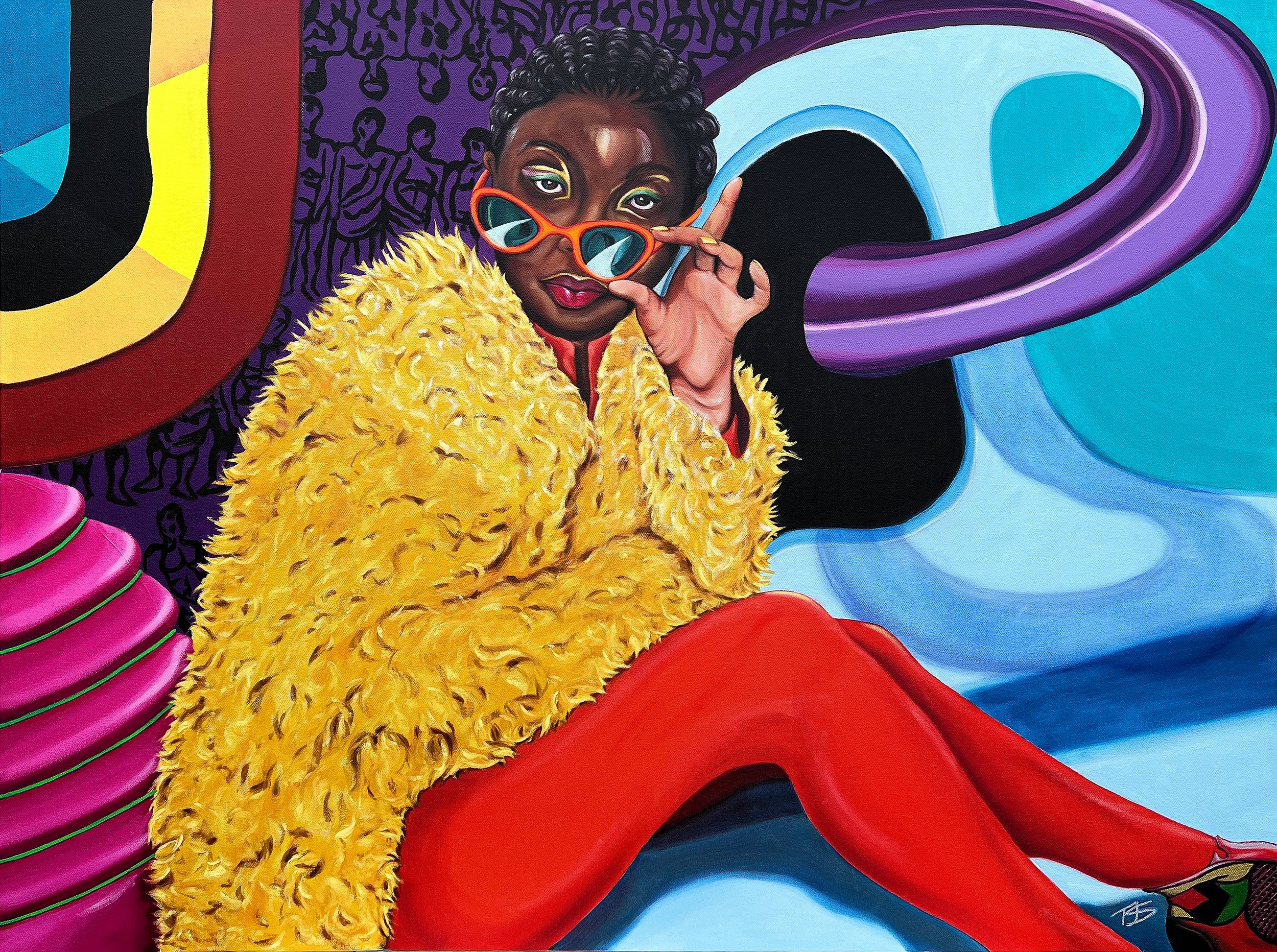 WE GOT THIS, 36" x 48", Oil on Canvas, 2025