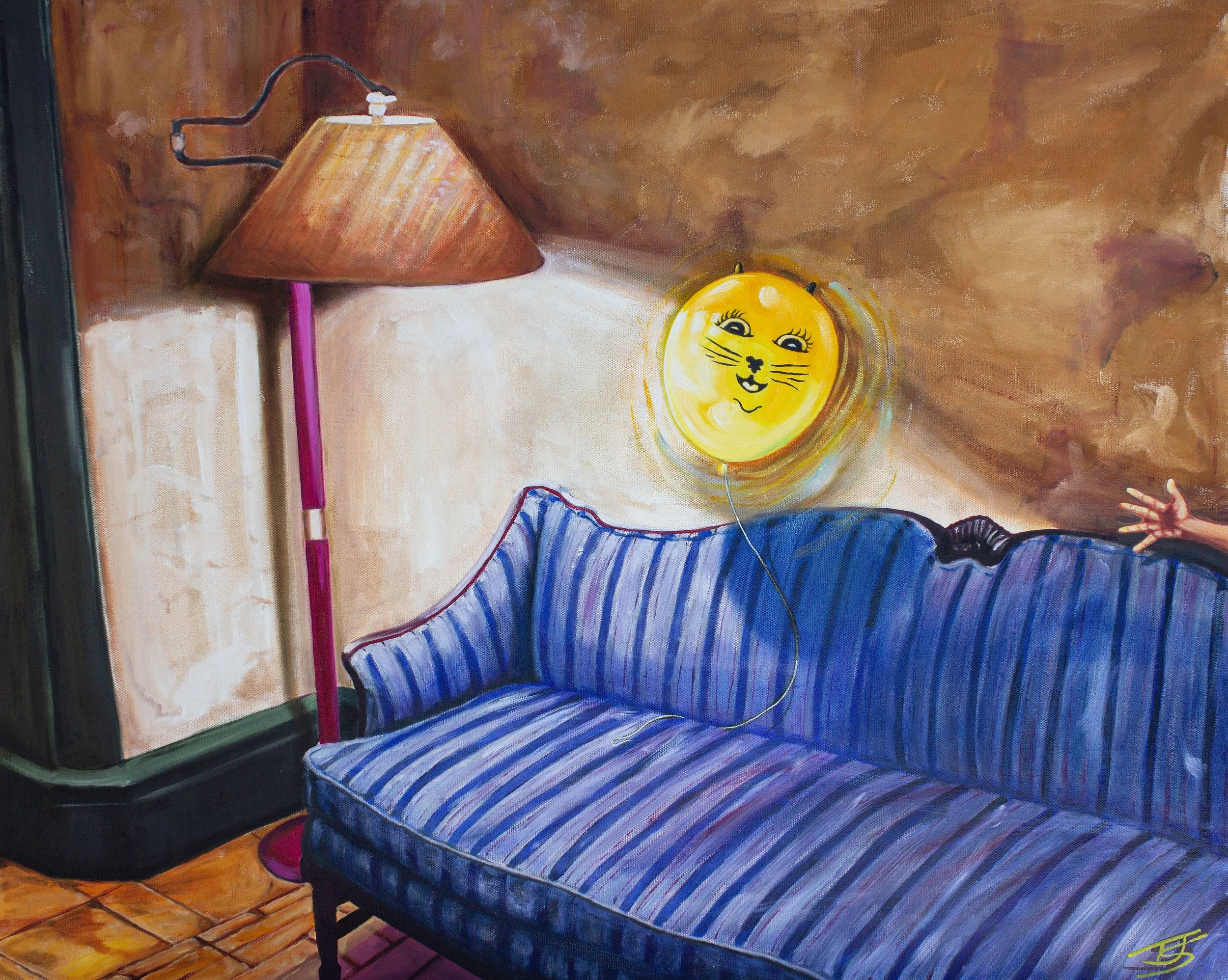 NO RETOUCHING THE PAST, 24" x 30", Oil on Canvas, 2023