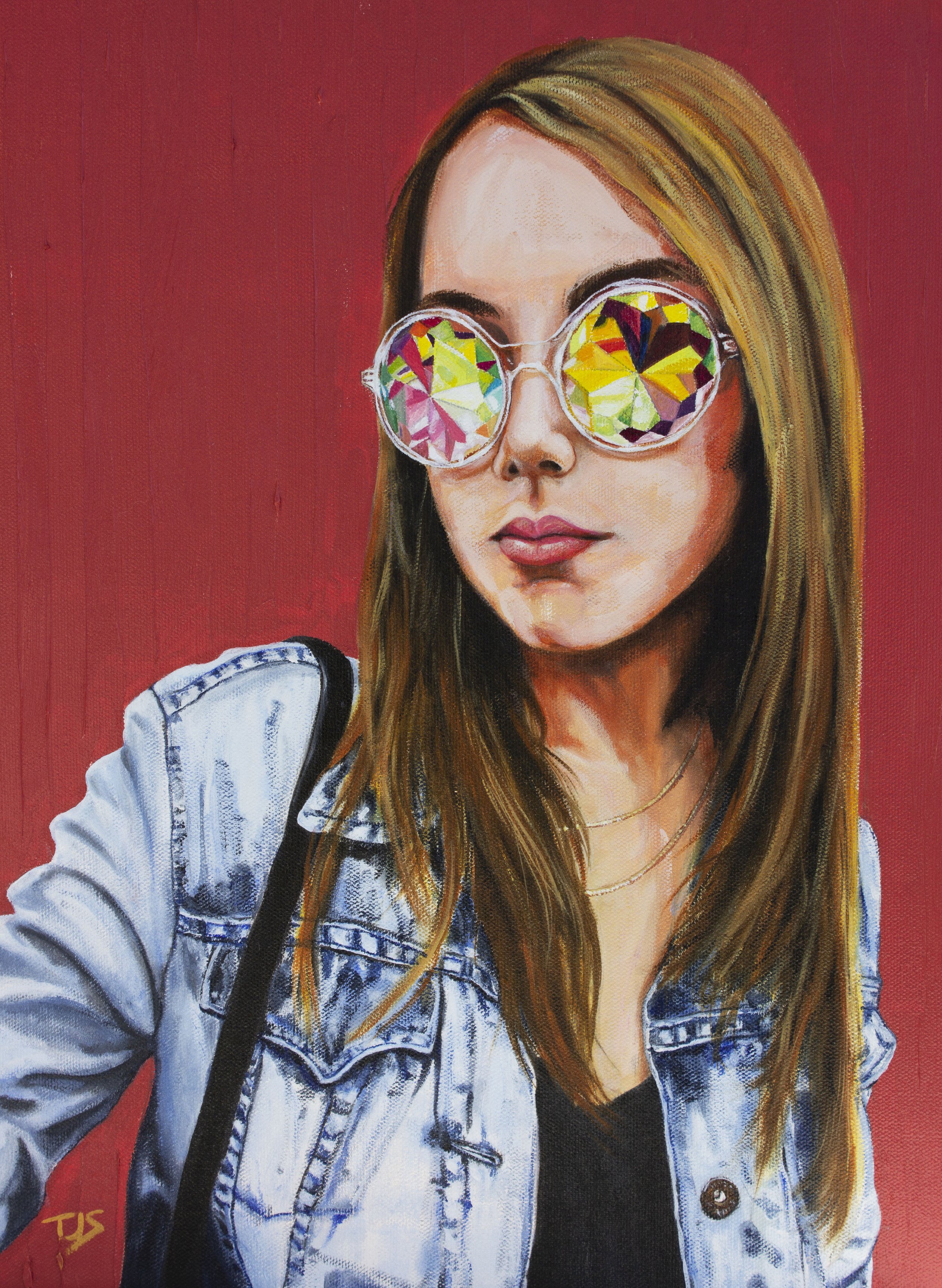 ASHLEY ROSE, 18" x 24", Oil on Canvas, 2021 - UNAVAILABLE