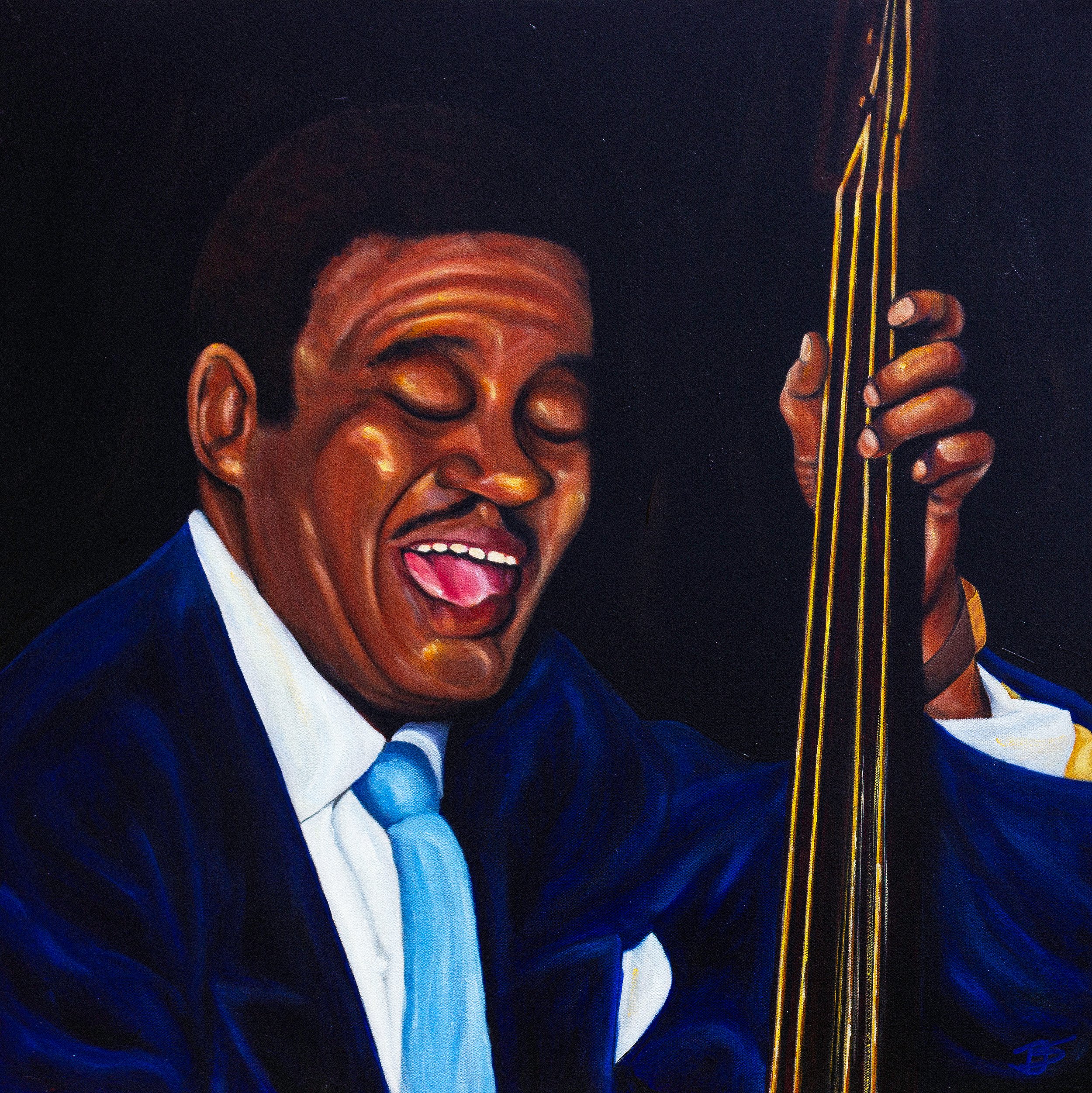 BASSMAN, 24" x 24", Oil on Canvas, 2024