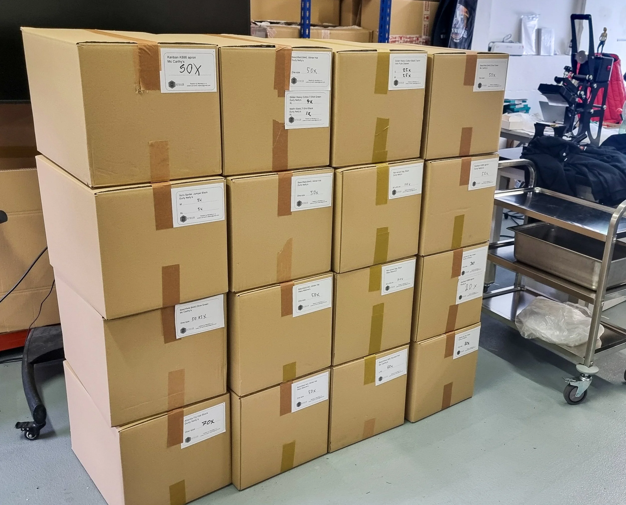 Merchandise production