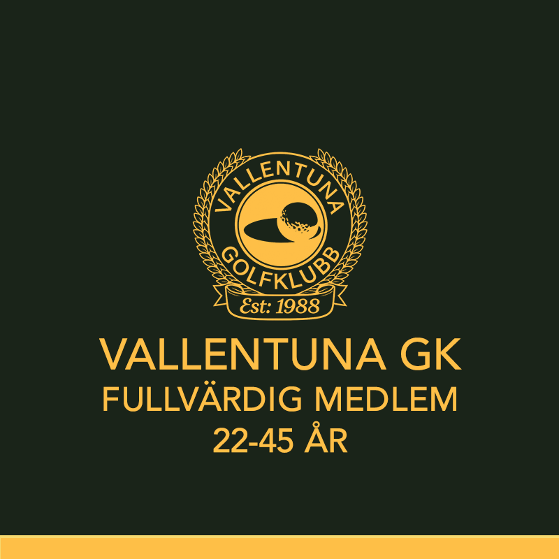 Fullvärdig medlem 22-45 år