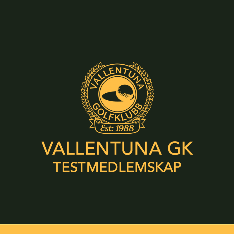 Testmedlem Vallentuna GK (1 månad)